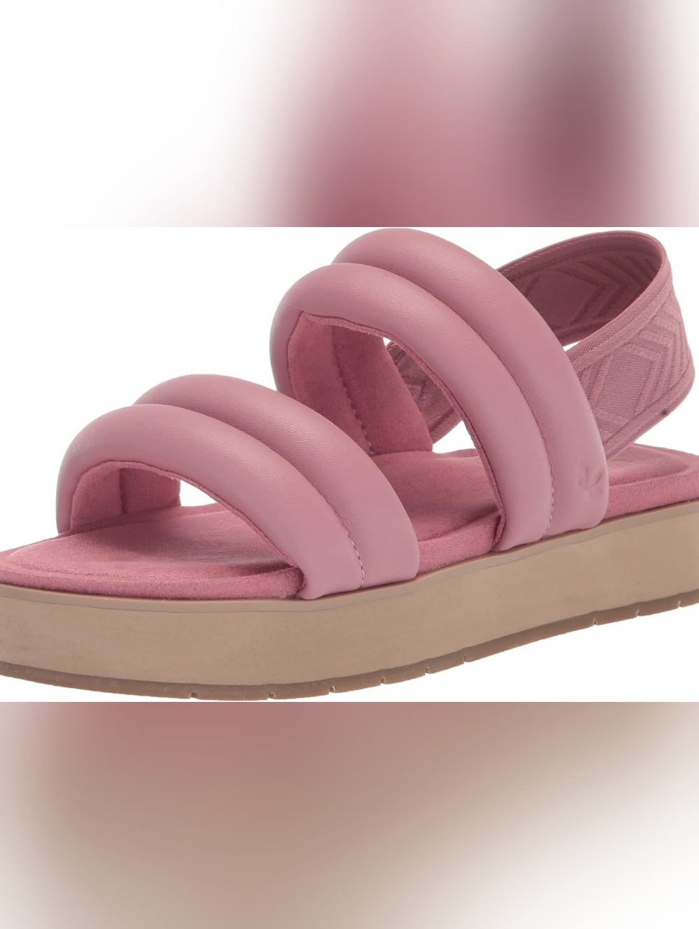 Koolaburra Lilac Padded Triple-Strap Platform Sandals